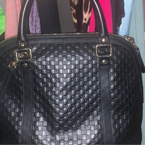 Black Gucci monogram purse - Picture 3 of 3